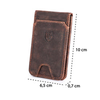 Smartphone Pouch Big made of buffalo leather, view 6