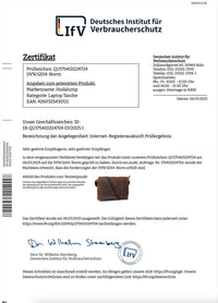 Laptoptasche Ben aus Büffelleder, Ansicht 15