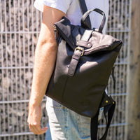 Berg-Rucksack Robi aus Büffelleder, Ansicht 17