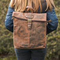 Berg-Rucksack Robi aus Büffelleder, Ansicht 8