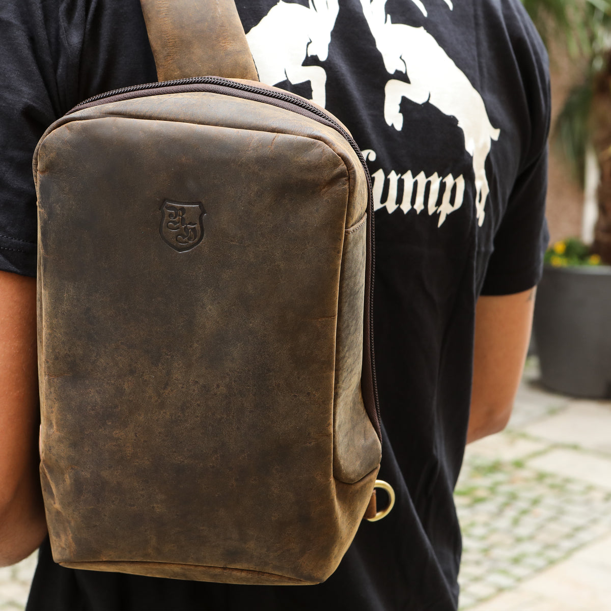 City Bag Theodor made of buffalo leather, view 7