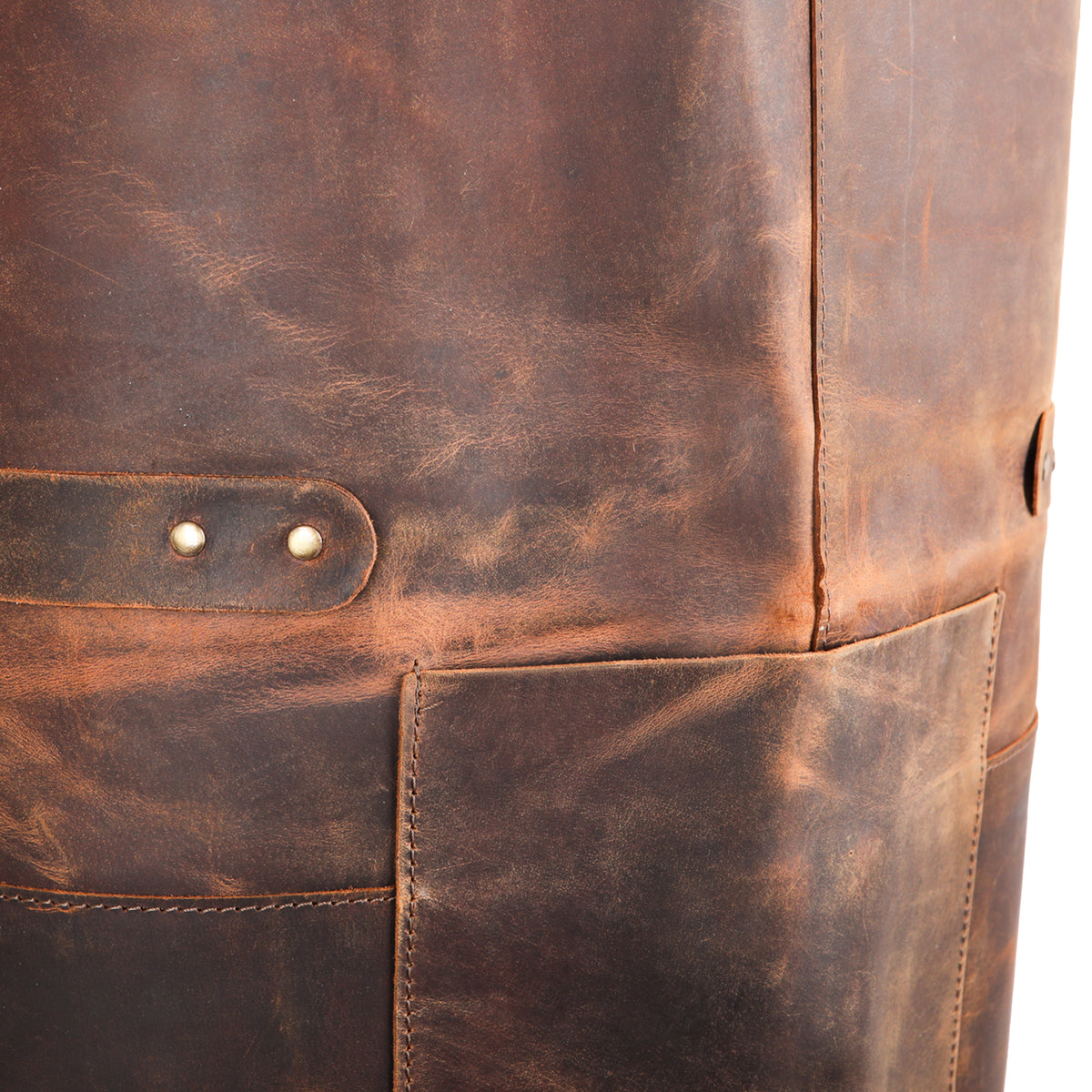 Gilet de barbecue en cuir de buffle, vue 9