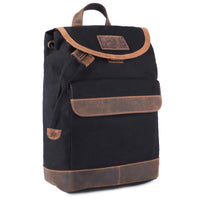 PET Backpack Recycle made of buffalo leather, view 3