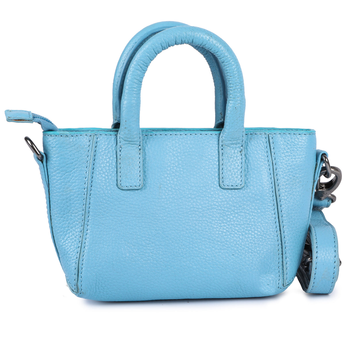 Borsa shopper softblue in pelle di bufalo, vista 9