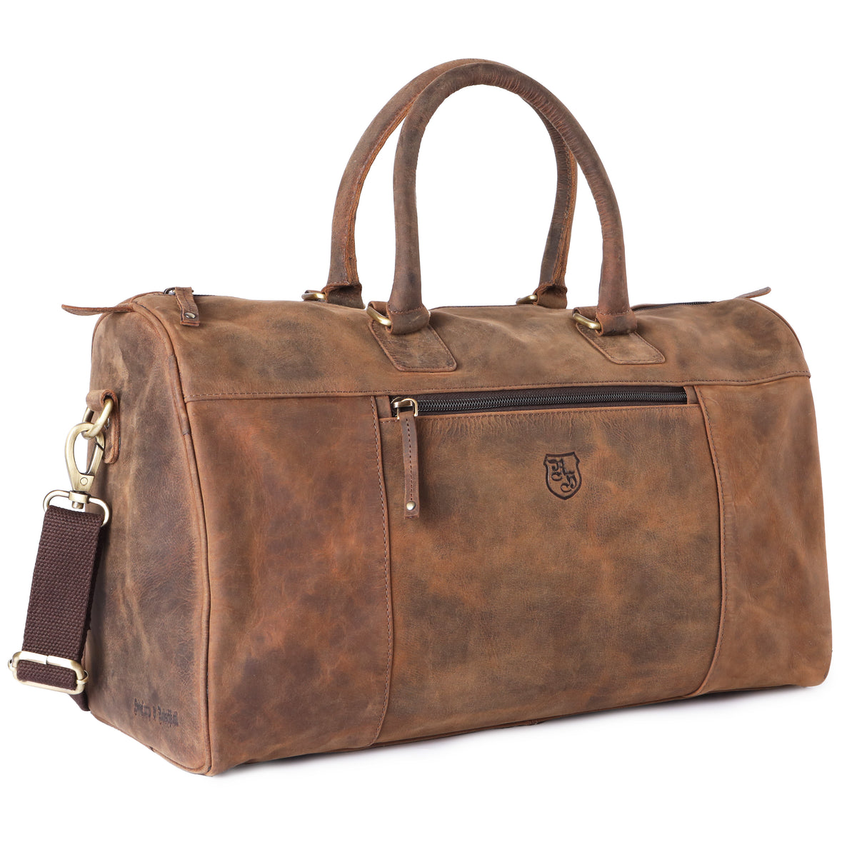 Handgepäck & Gym-Tasche aus Büffelleder, Ansicht 10