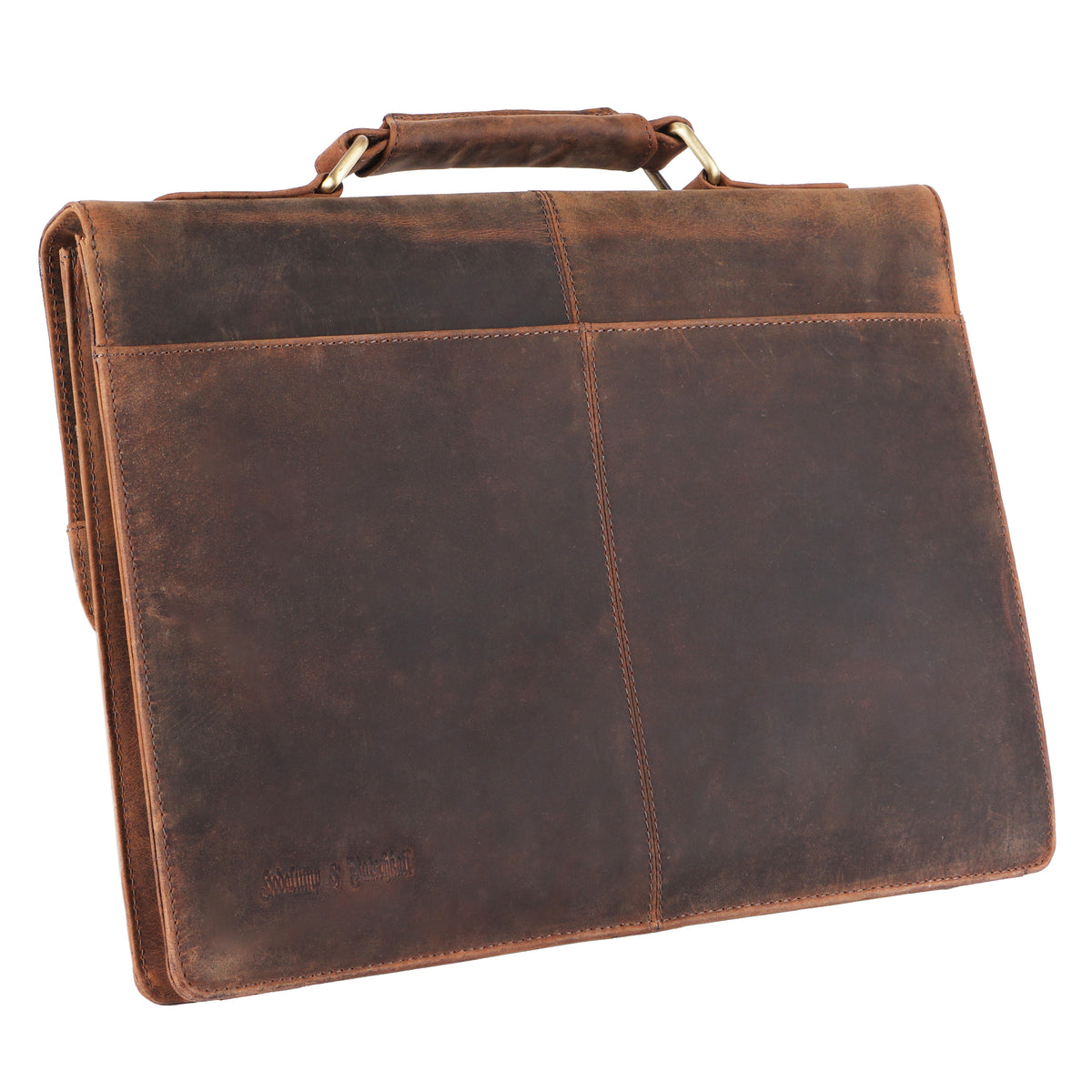 Briefcase Tom made of buffalo leather, view 6