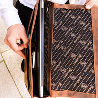 Briefcase Tom made of buffalo leather, view 10