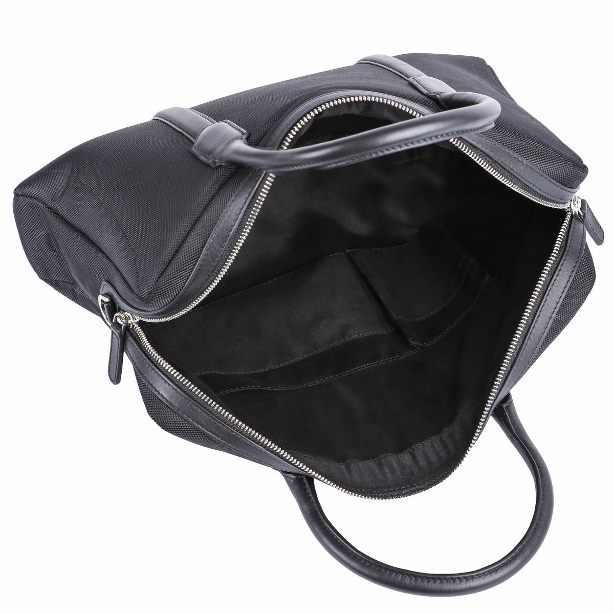 Borsa Business BLACK in pelle di bufalo, vista 5