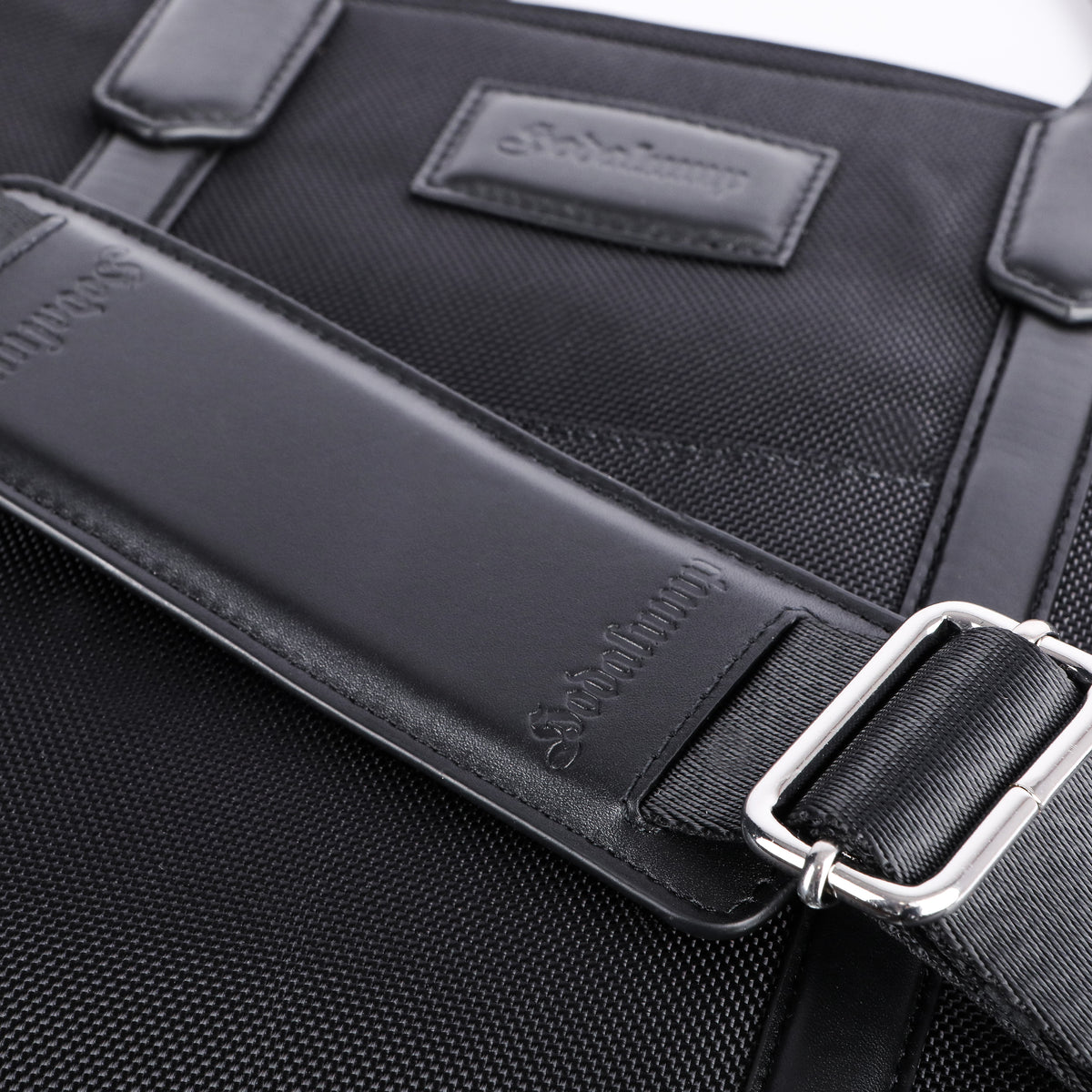 Borsa Business BLACK in pelle di bufalo, vista 6