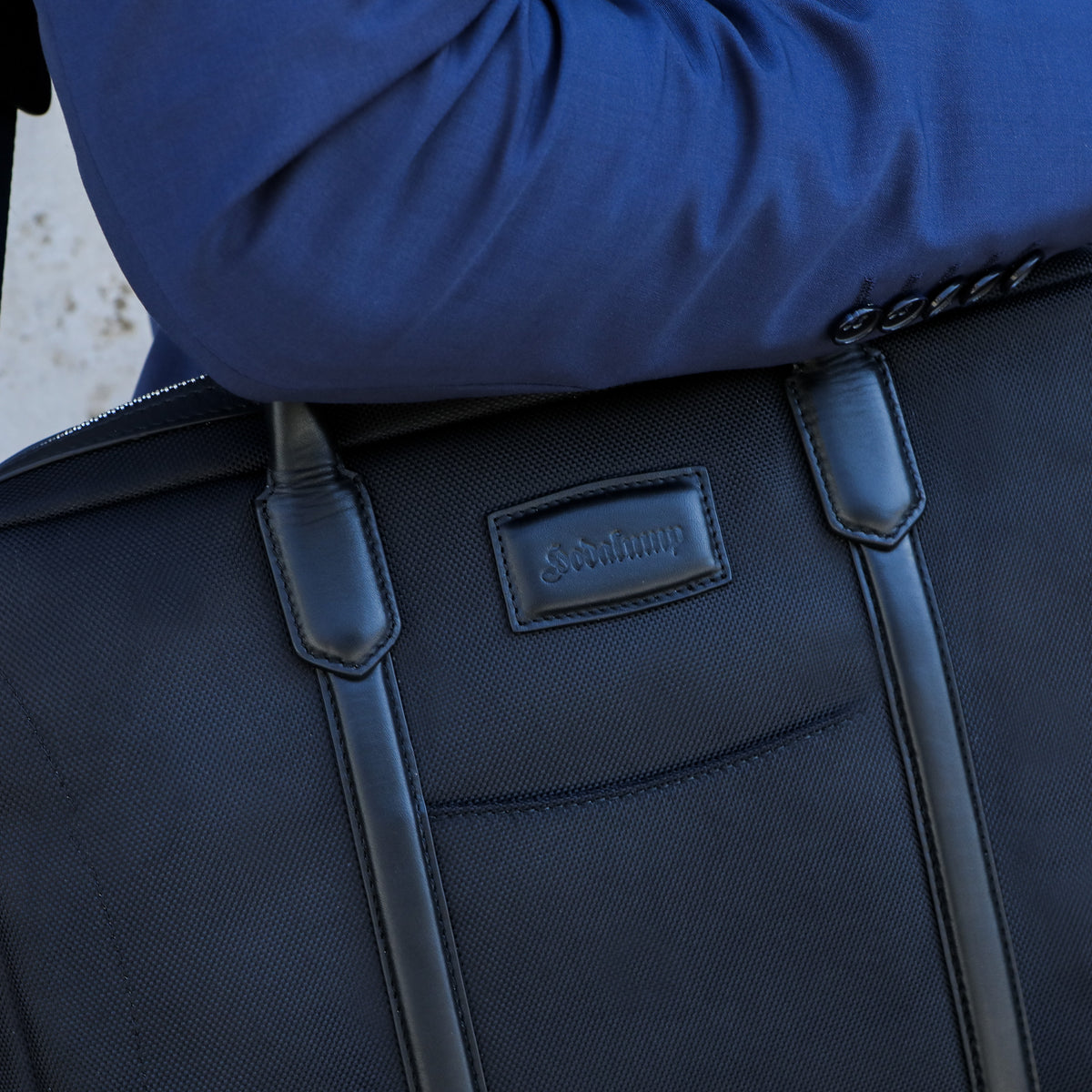 Borsa Business BLACK in pelle di bufalo, vista 10