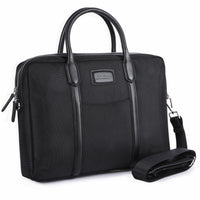 Borsa Business BLACK in pelle di bufalo, vista 2