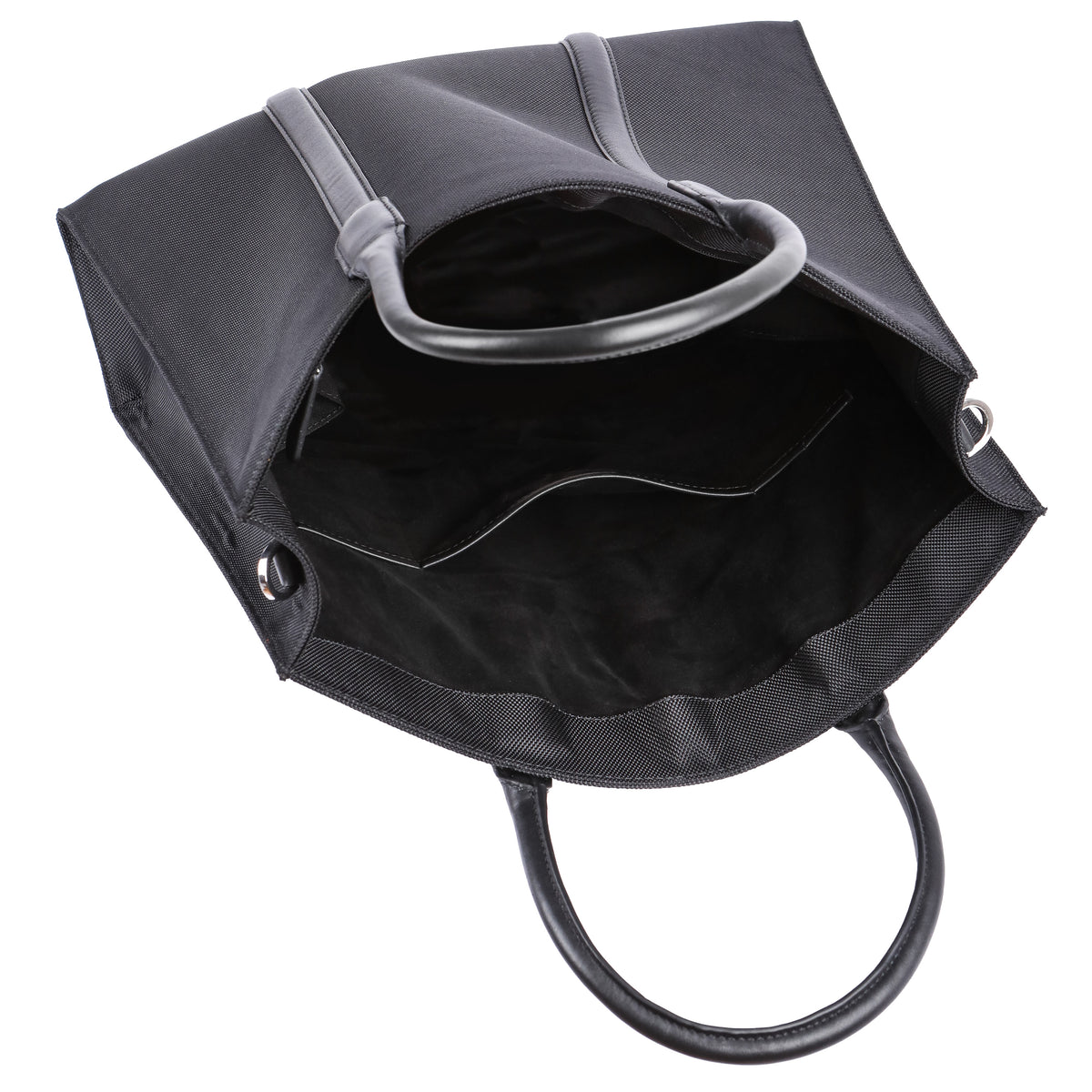 Borsa Shopper Ratschkatl in pelle di bufalo, vista 5