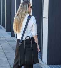 Borsa Shopper Ratschkatl in pelle di bufalo, vista 10