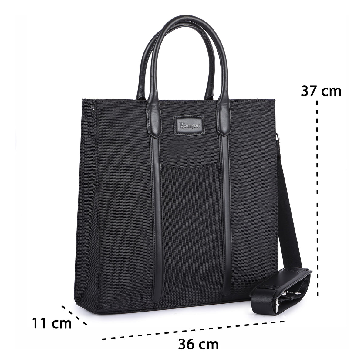 Borsa Shopper Ratschkatl in pelle di bufalo, vista 7