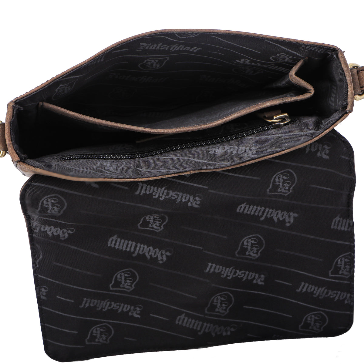 Sac bandoulière Lori en cuir de buffle, vue 6