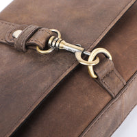 Sac bandoulière Lori en cuir de buffle, vue 7