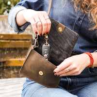 Shoulder Bag Mini made of buffalo leather, view 8