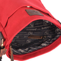 Sac bandoulière en PET recyclé en PET recyclé et cuir véritable, vue 23