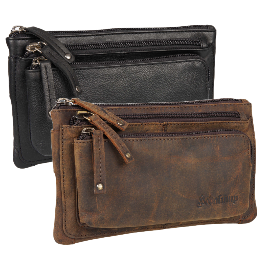 Sac banane Moritz en cuir de buffle marron, vue 16