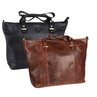 Borsa shopper Luise in pelle di bufalo, vista 6