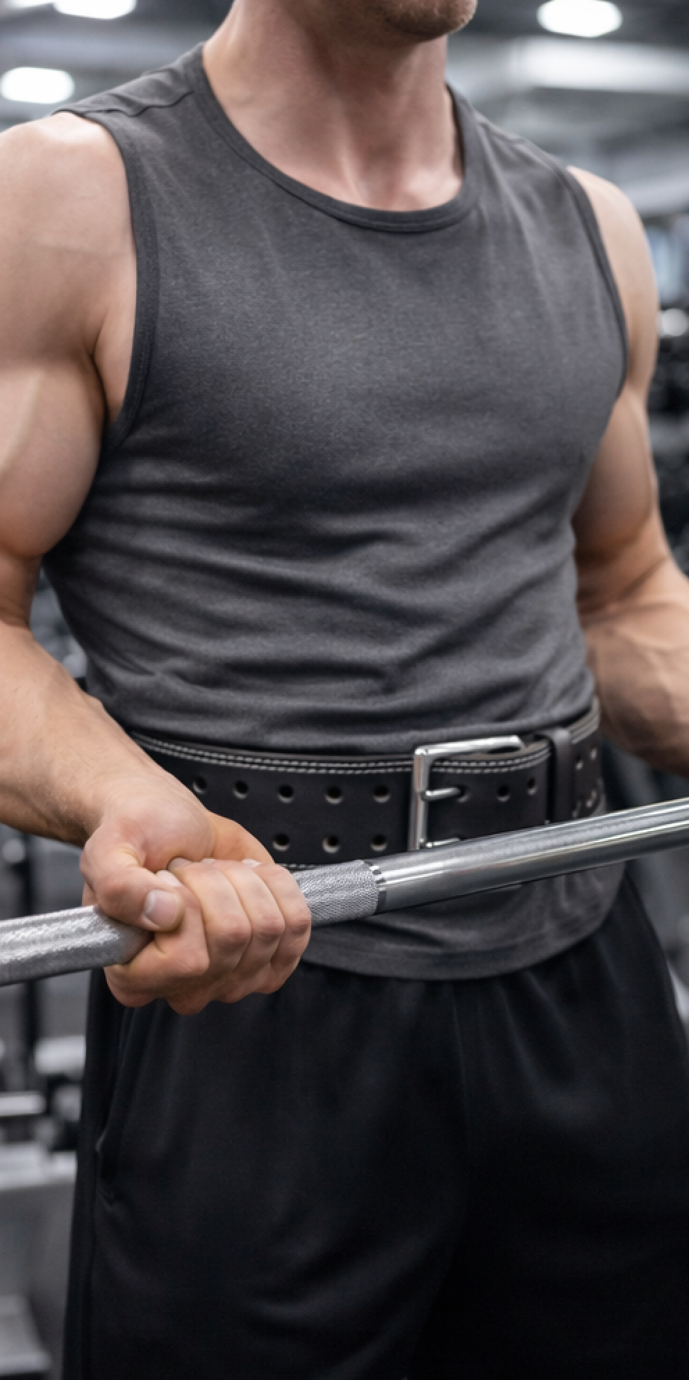 Weightlifting Belt made of genuine leather, view 9
