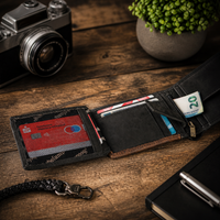 Classic Wallet Lugge Special Edition made of buffalo leather, view 4