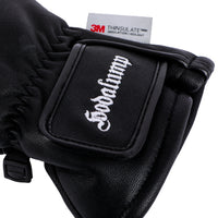 Ski Mittens made of genuine leather, view 4