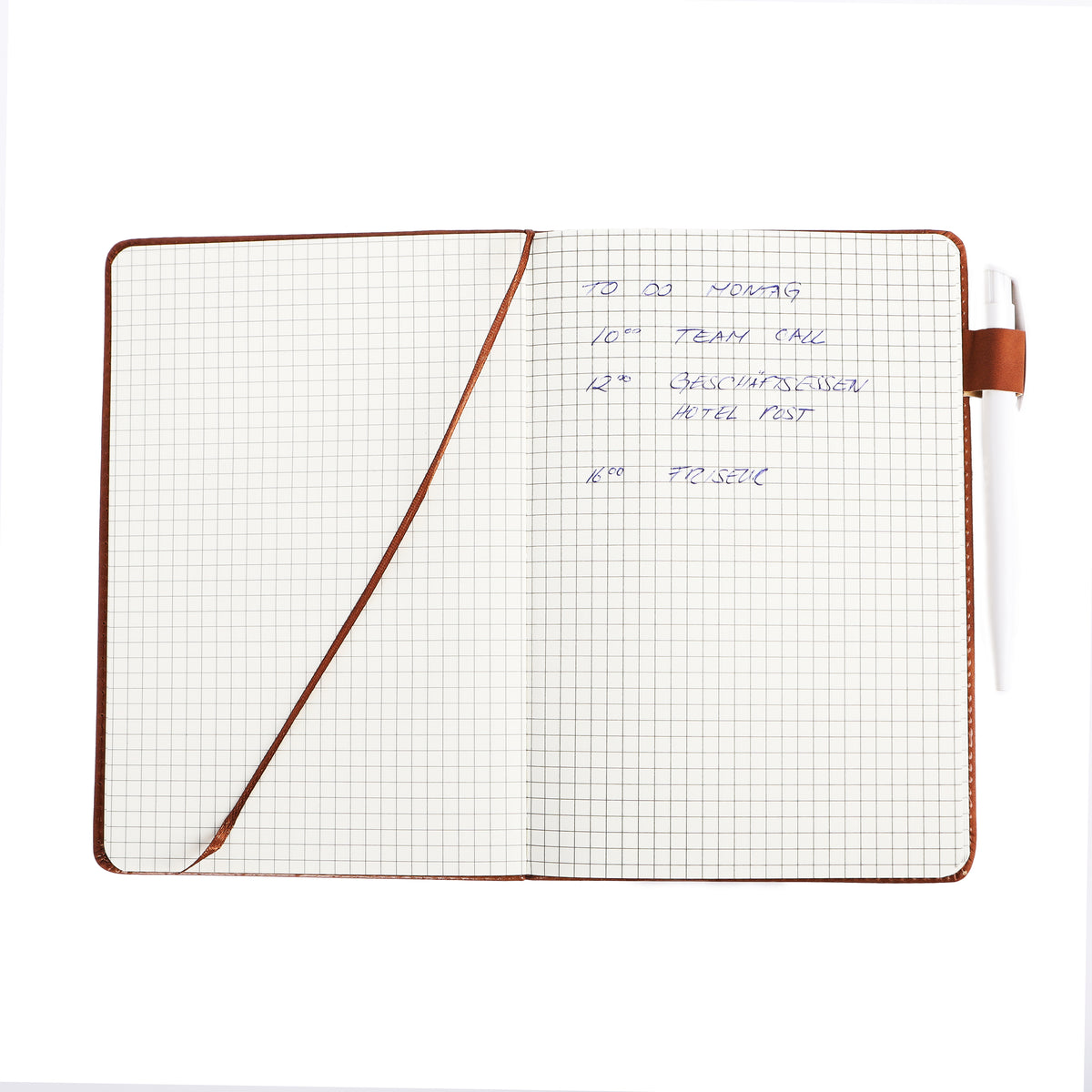 Writing Pad Hodalump Karo made of faux leather, view 6