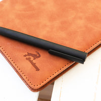 Writing Pad Hodalump Karo made of faux leather, view 22