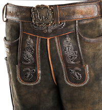 Hodalump Lederhose aus Ziegenleder, Ansicht 12