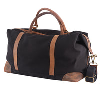 PET handbagage reistas Recycle van buffelleer en PET, aanzicht 6