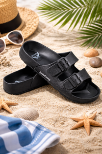 Hodalump PVC Sandalen Schwarz aus PVC, Ansicht 4
