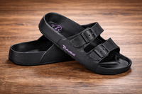 Ratschkatl PVC Sandalen Schwarz aus PVC, Ansicht 2
