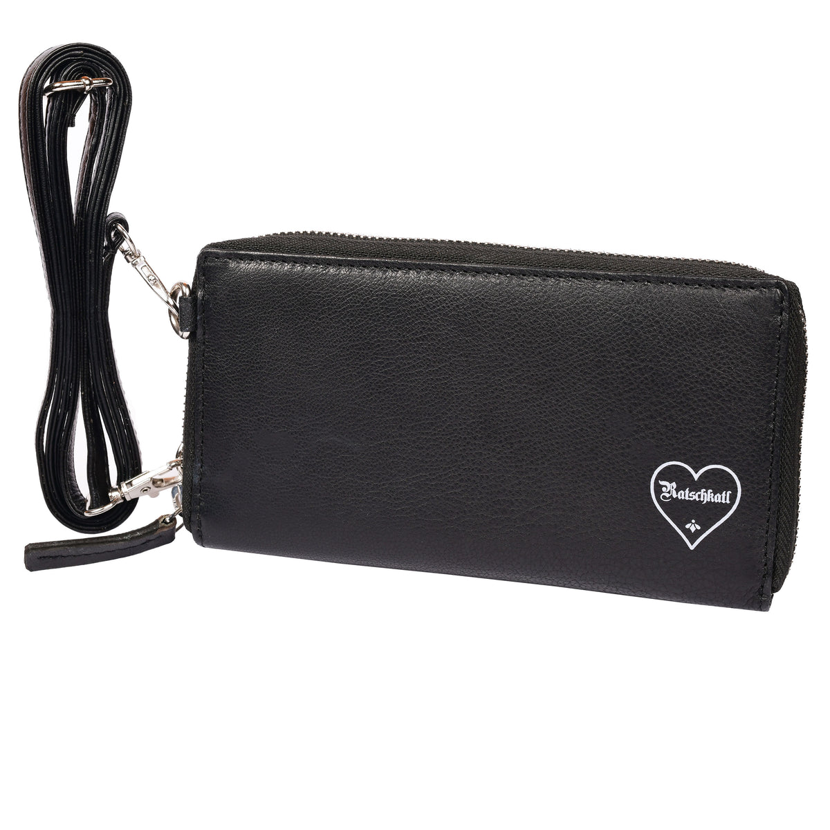 Taschenbörse Geldbeutel Damen Hodalump & Ratschkatl Schwarz