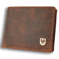 Classic Wallet Coat of Arms Lugge made of buffalo leather, view 5