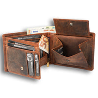Classic Wallet Coat of Arms Lugge made of buffalo leather, view 8