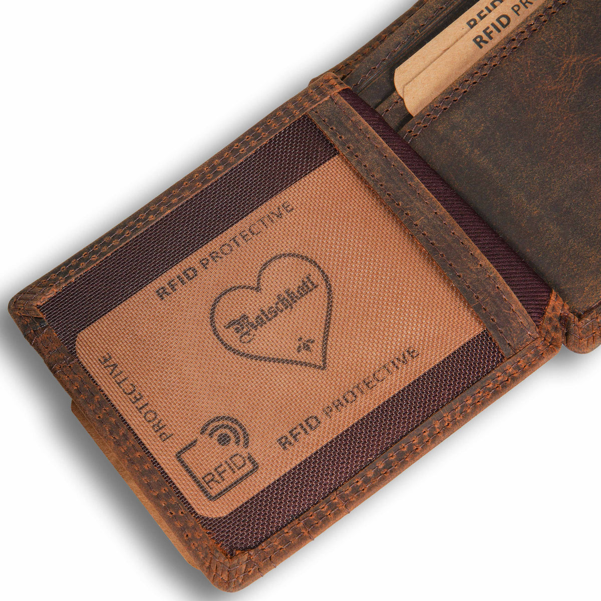 Classic Wallet Luci made of buffalo leather, view 8