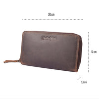 Classic Wallet Large Gretl made of genuine leather, view 9