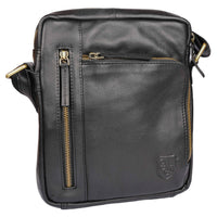 Sac du quotidien Mike en cuir de buffle, vue 15