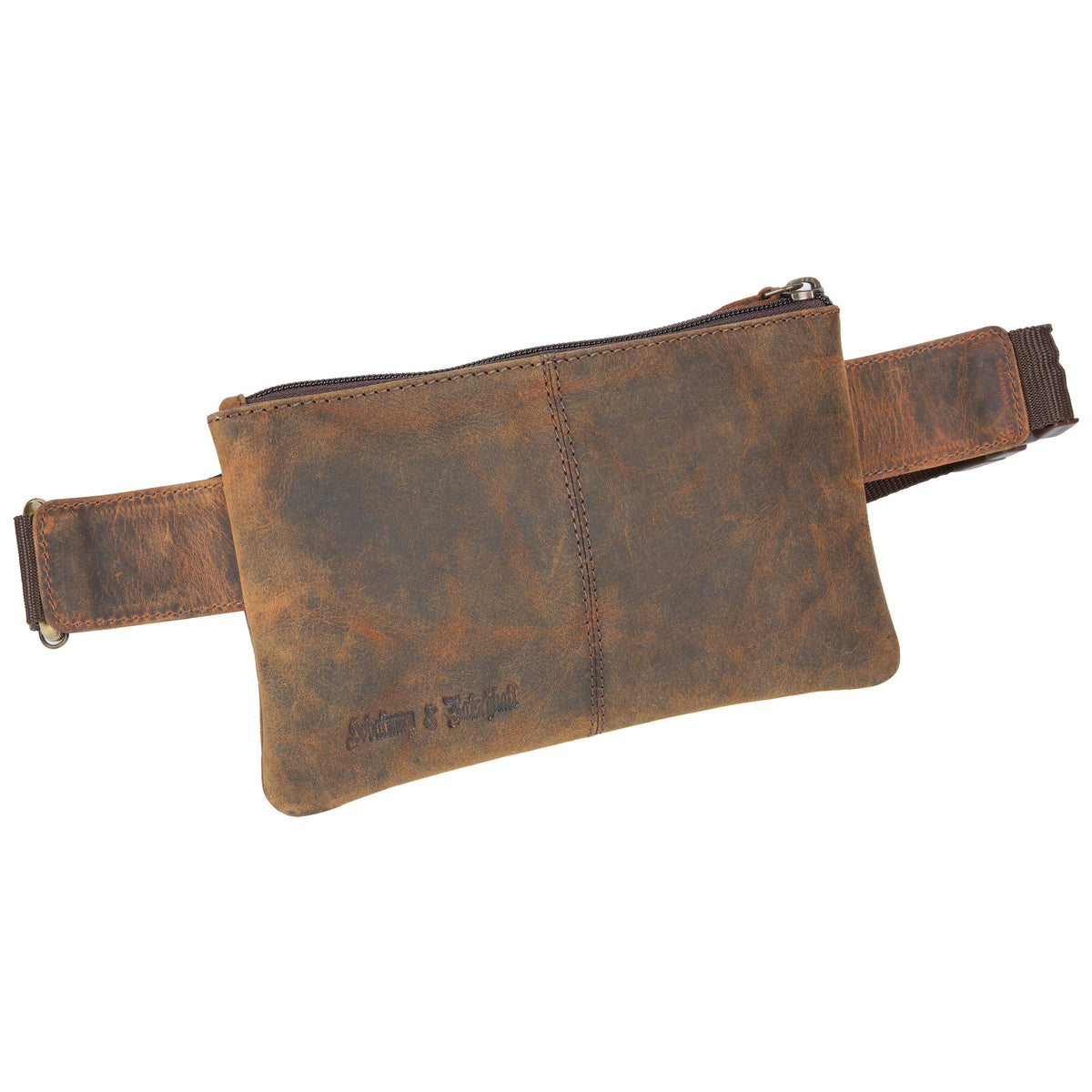 Sac banane Moritz en cuir de buffle marron, vue 4