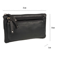 Sac banane Moritz en cuir de buffle marron, vue 12