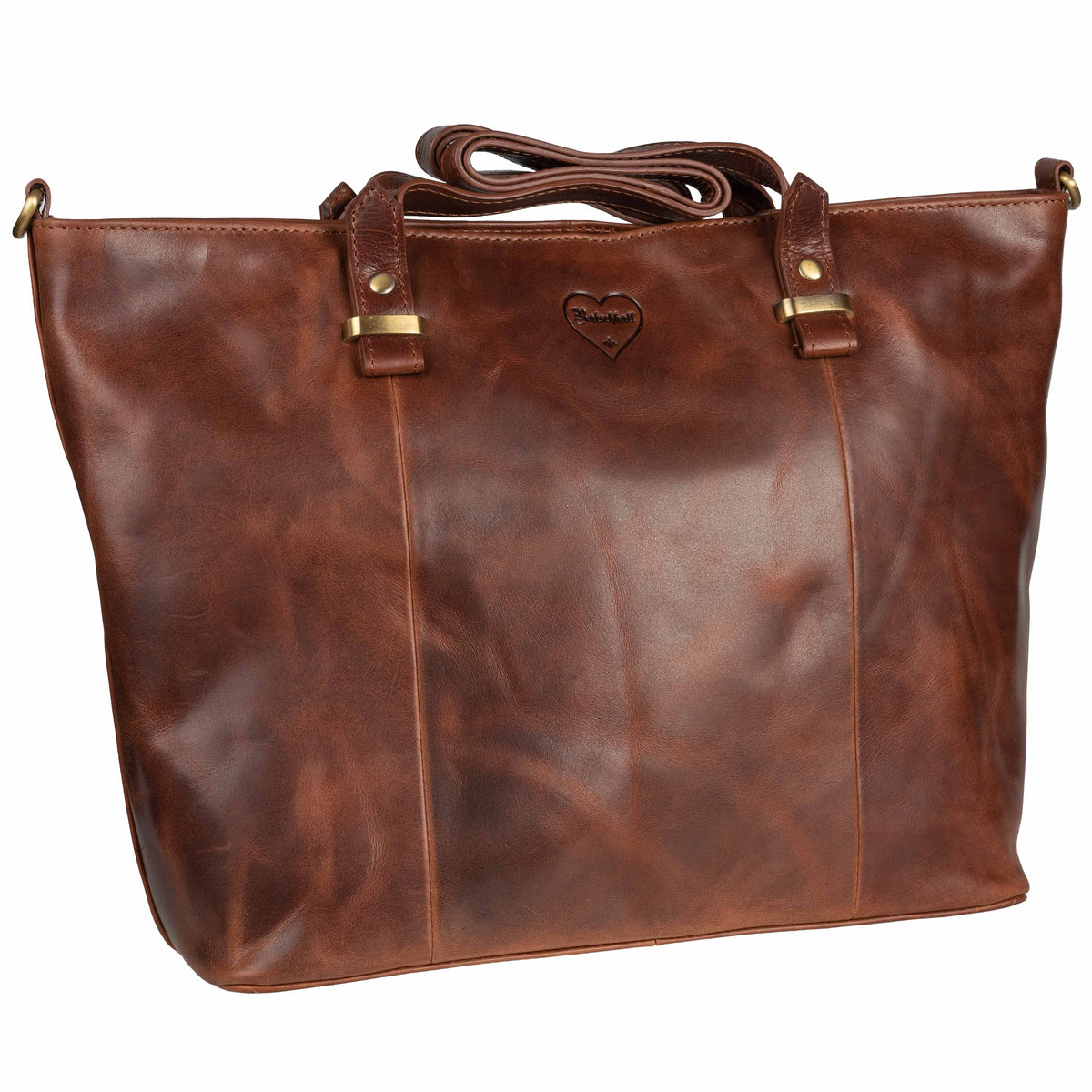 Borsa shopper Luise in pelle di bufalo, vista 12